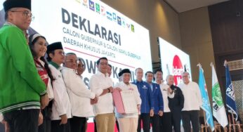 Ridwan Kamil-Suswono Diusung 12 Parpol di Pilkada Jakarta 2024