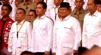 HUT ke-17 Gerindra Jokowi Hadir & Kaesang Pakai Jaket PSI